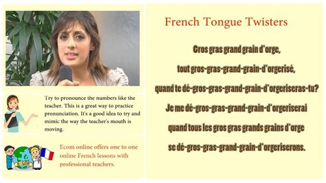 tongue twisters in french